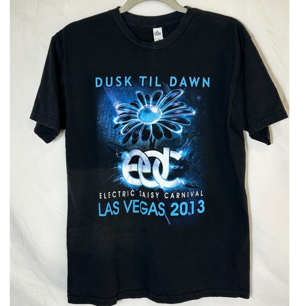 EDC Electric Daisy Carnival Graphic Tee 2013 Las Vegas Women's Size M